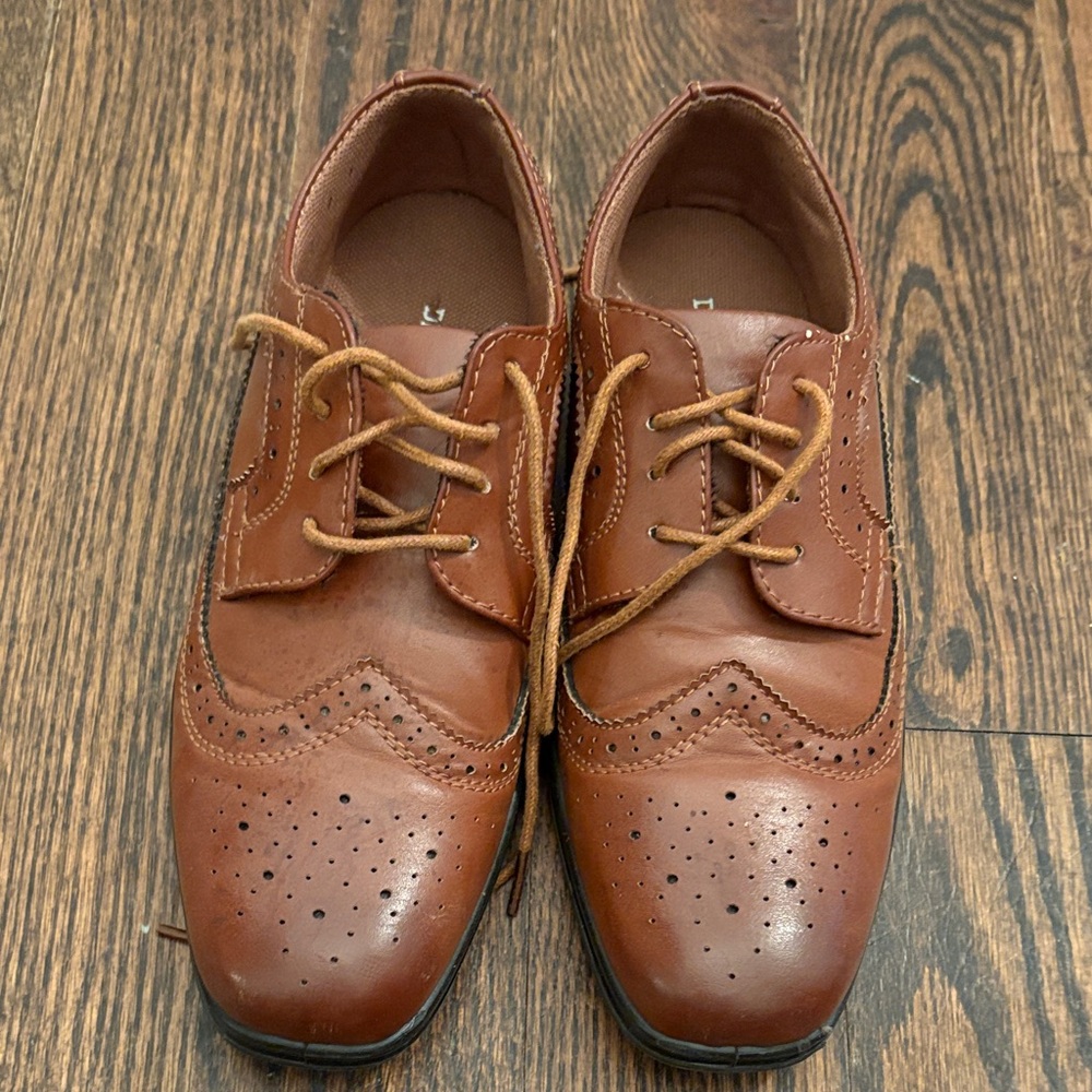 Deer Stag Boy's Brogue Shoes